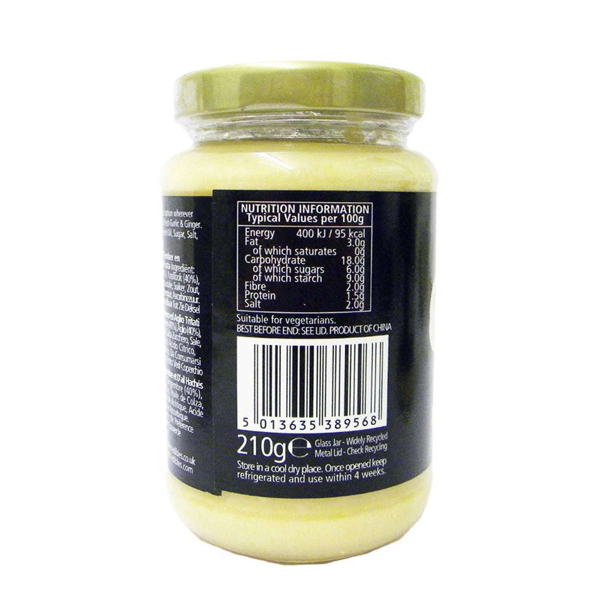 KTC Ginger and Garlic Paste 210g