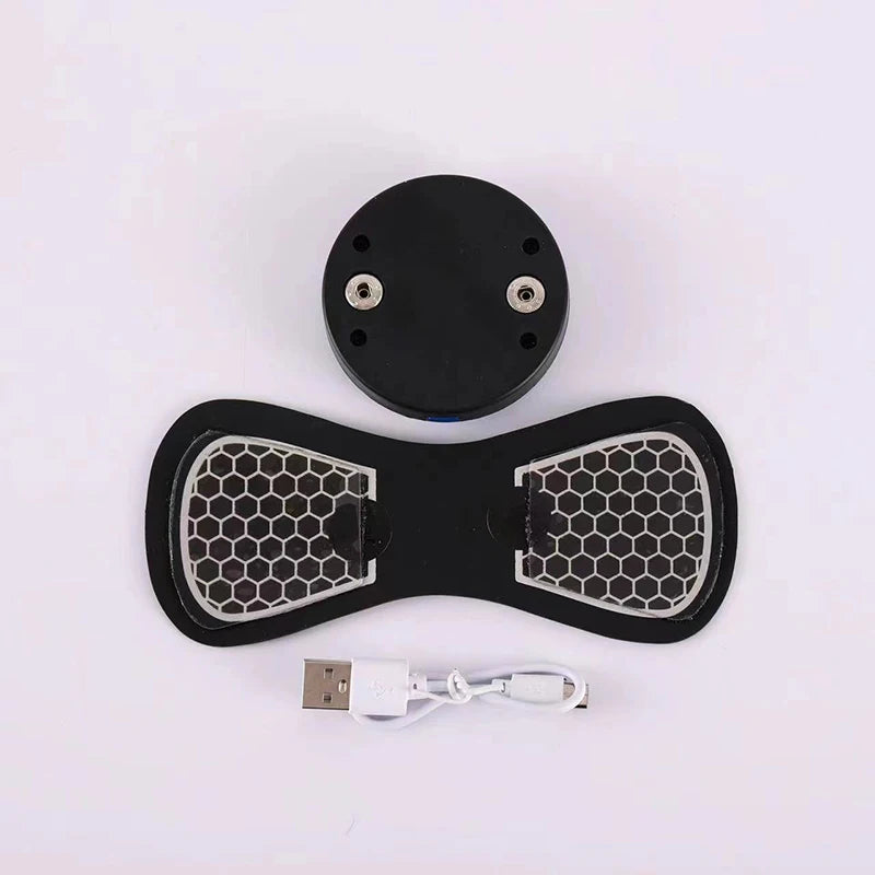 Rechargeable neck massager electric neck massage to relieve pain EMS acupoint muscle stimulation relaxation massage