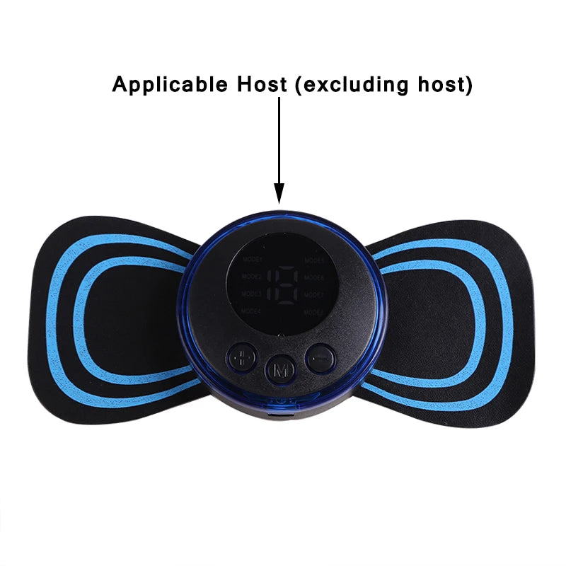 Tens Massager Electrode Pads For EMS Neck Massager Gel Patch Accessories Trainer Exerciser Replacement Muscle Stimulator Sticker