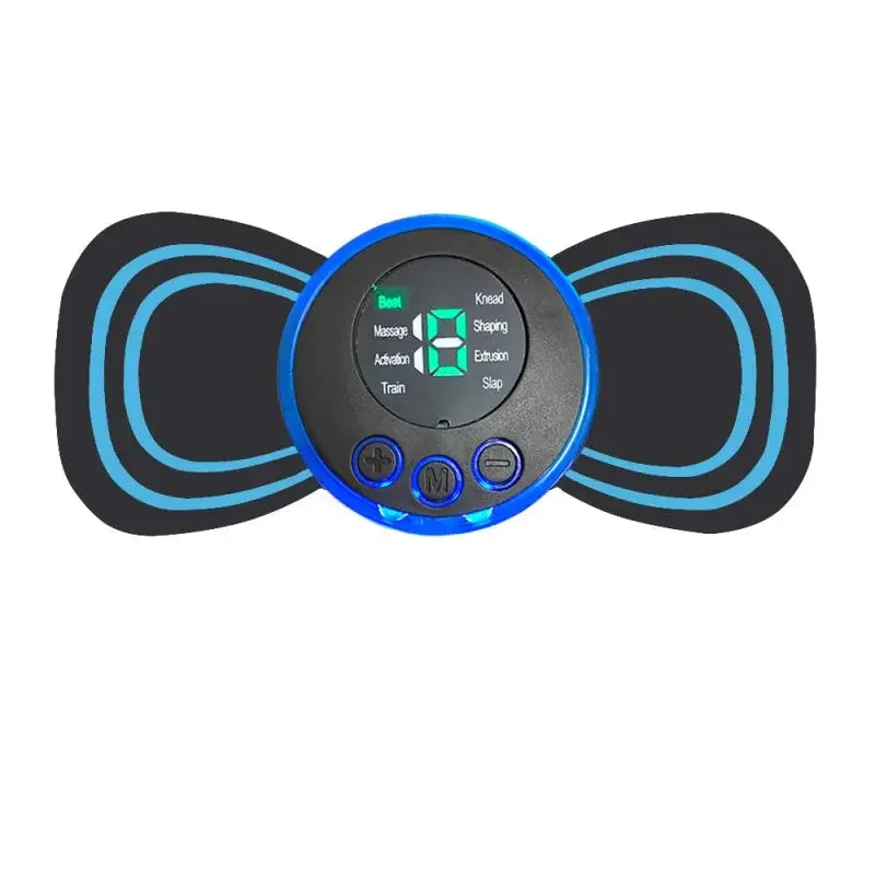 Intelligent Mini Electric Neck Massager Charging Portable Shoulder and Neck Neck Massage Patch with Multiple Adjustable Levels