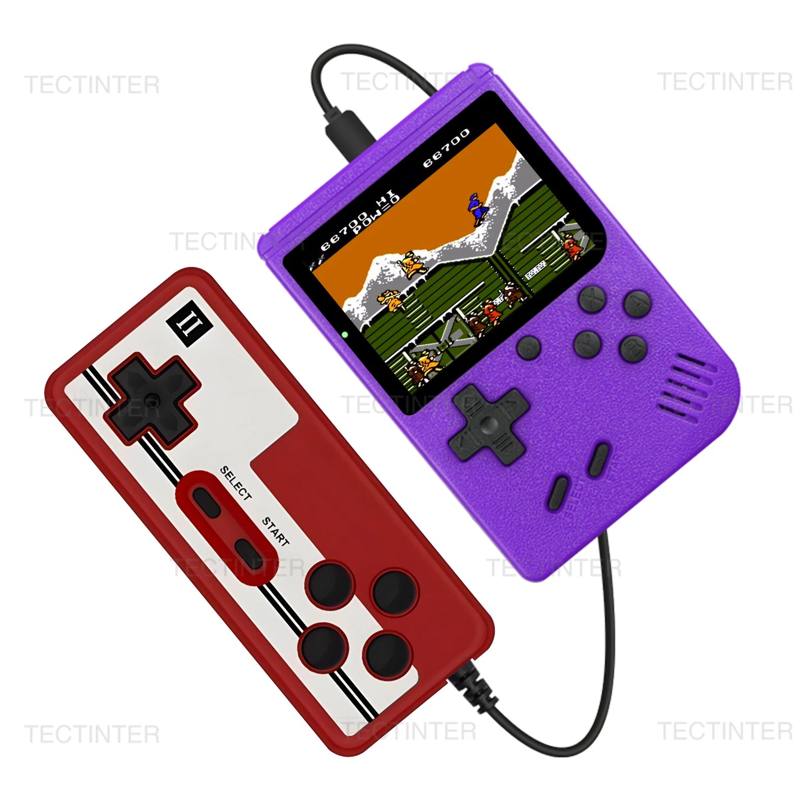 8-Bit Mini Video Game Console Built in 500 Games Retro Portable Console Handheld Game Player AV Output For Kids Gift Game Boy