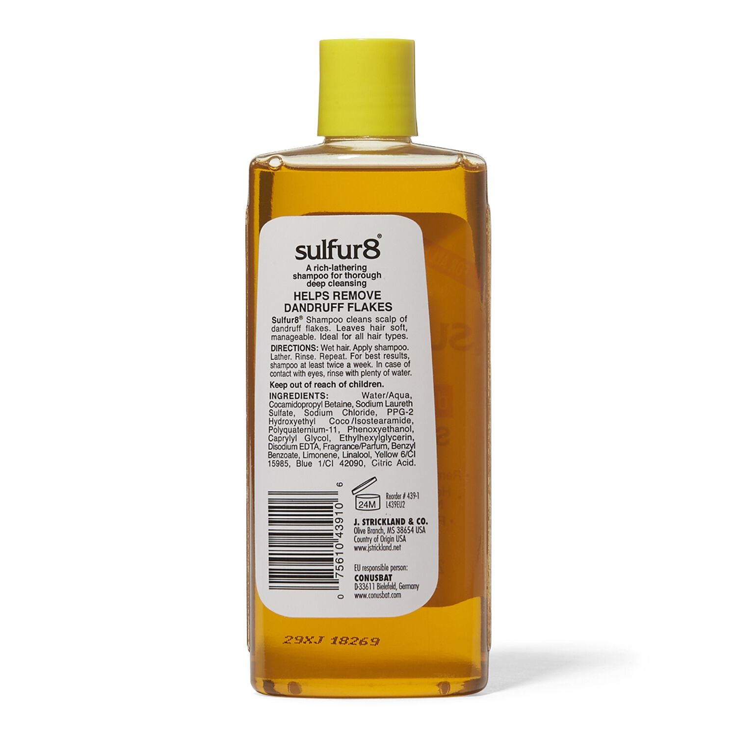 Sulfur8 Deep Cleaning Shampoo 340ml