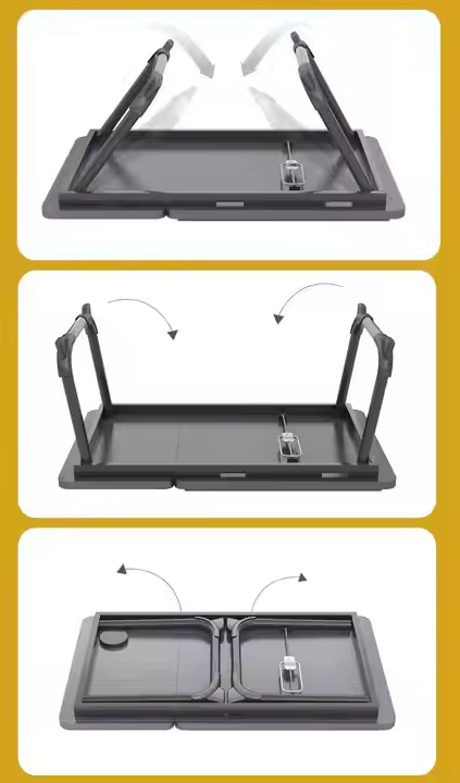 Adjustable Lap Desk with Cup Holder